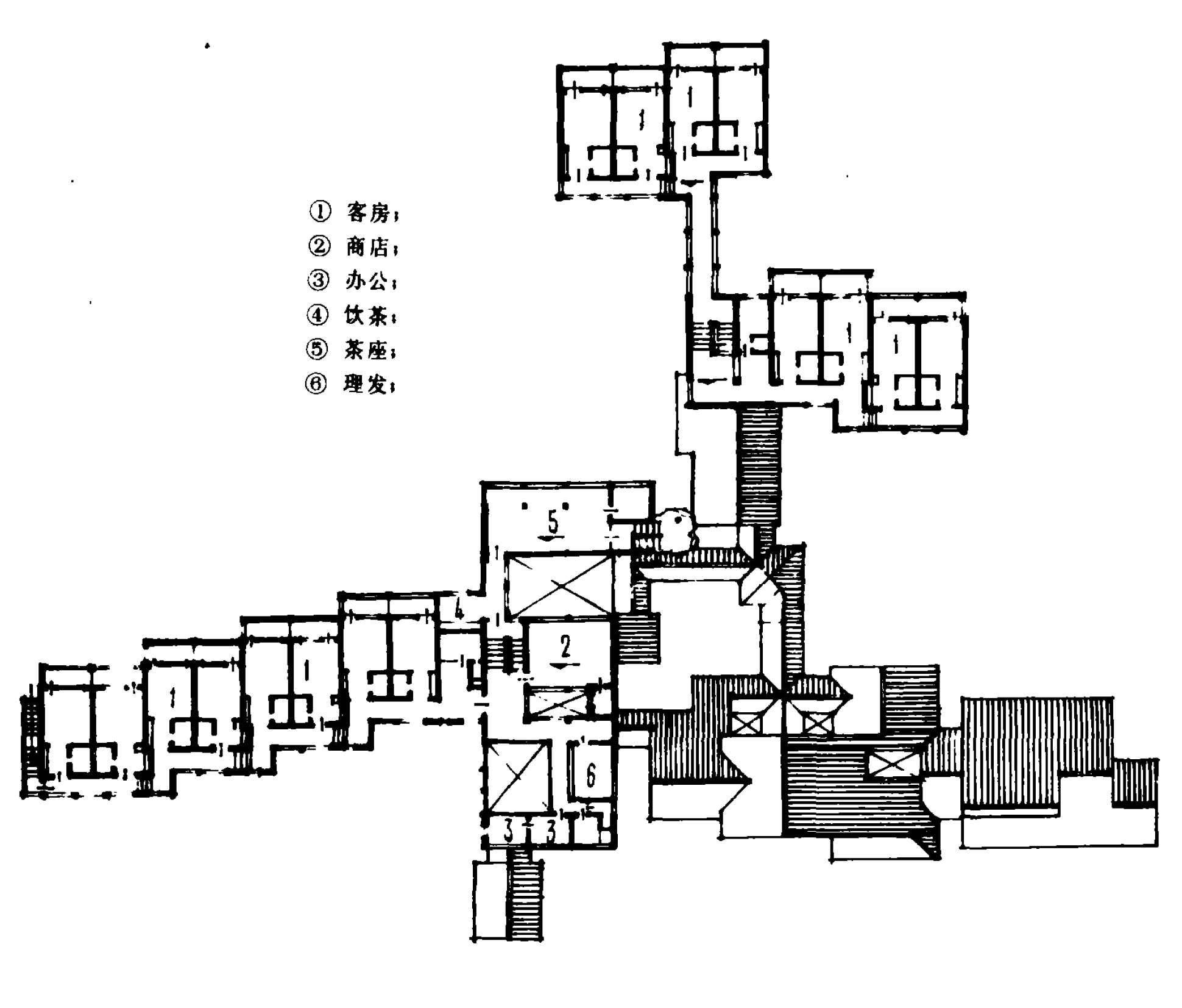 二层平面 二层平面