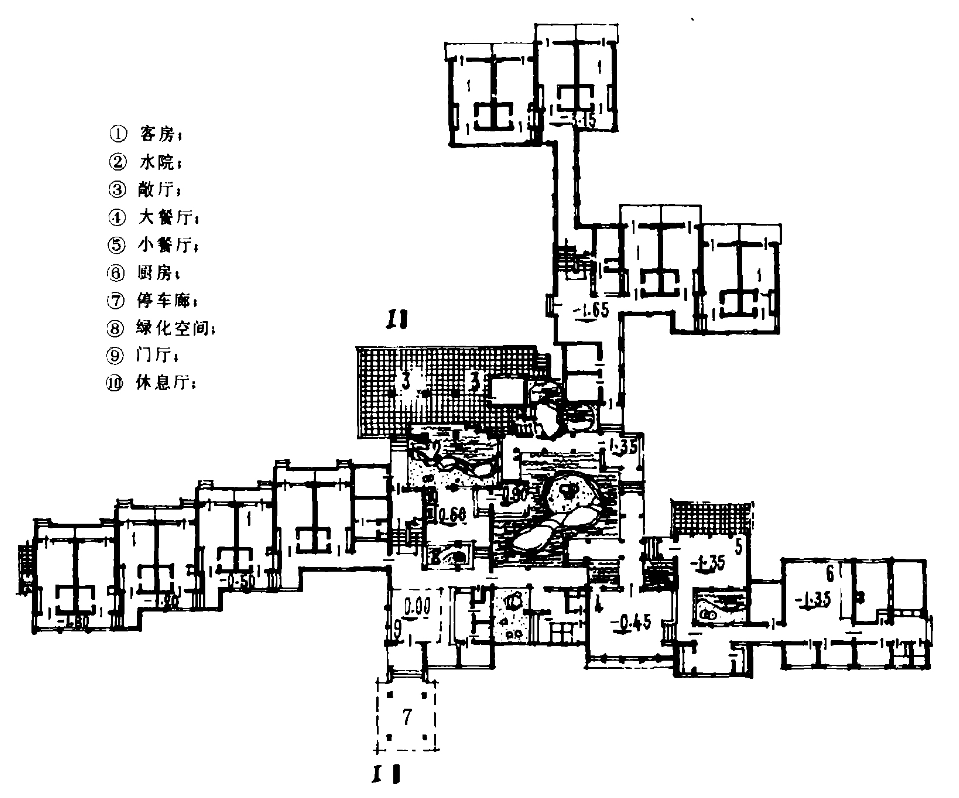 底层平面 底层平面